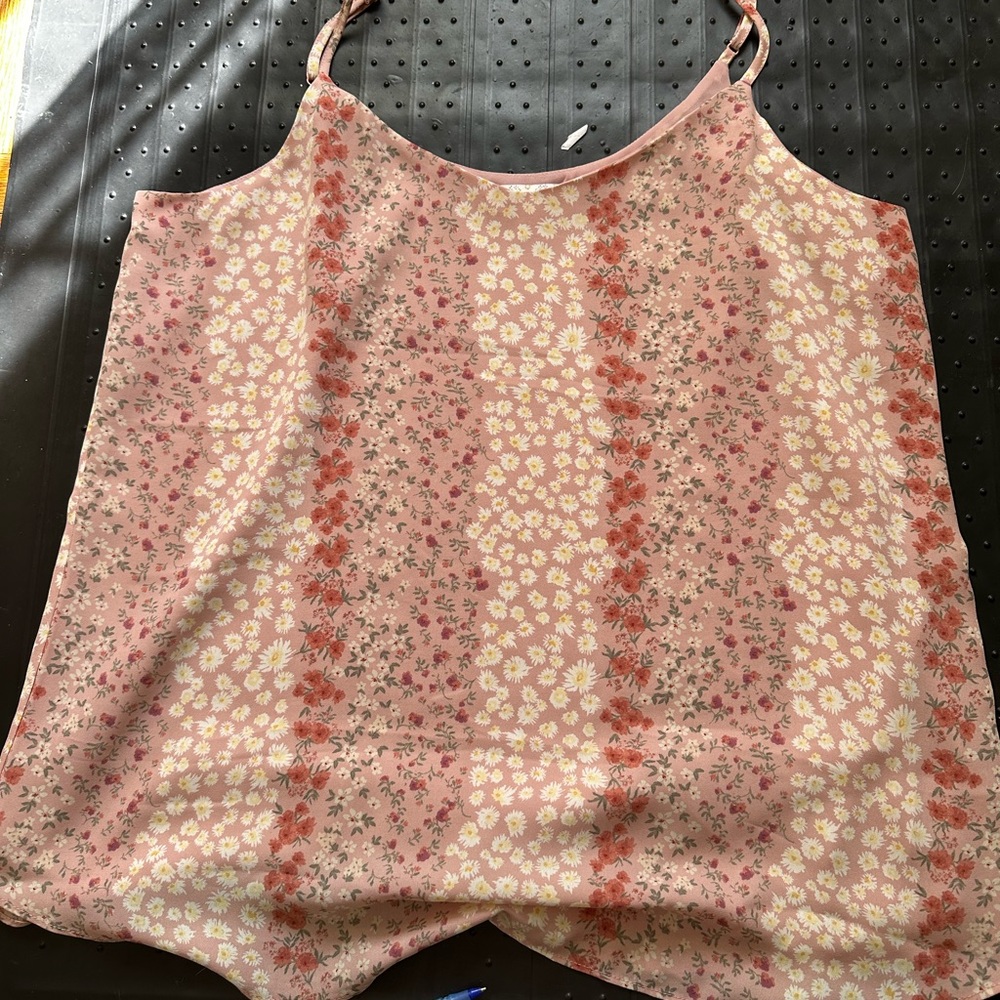 Hippie Rose Floral Pink Women's Top